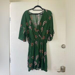 Fighting Eel Romper Remy Green XL NWOT